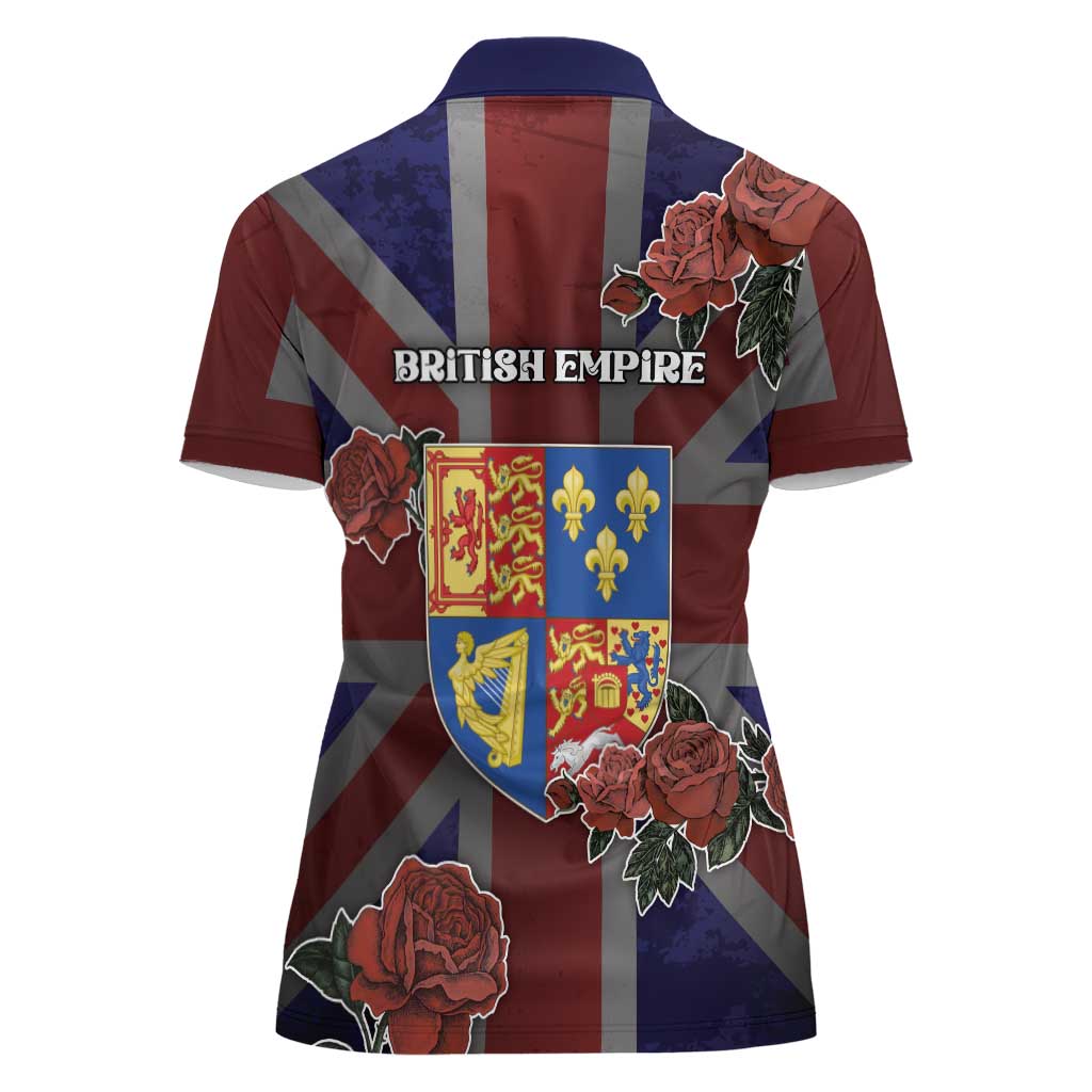 British Empire Women Polo Shirt Rule Britannia - Wonder Print Shop