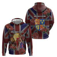 British Empire Zip Hoodie Rule Britannia - Wonder Print Shop