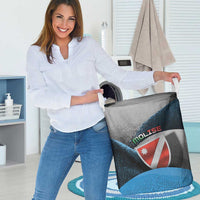 Italy Molise Laundry Basket Coat Of Arms With Dynamic Dot Patterns