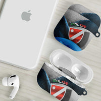 Italy Molise AirPods Case Coat Of Arms With Dynamic Dot Patterns