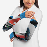 Personalized Italy Molise Arm Sleeves Coat Of Arms With Dynamic Dot Patterns