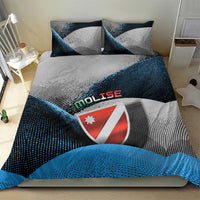 Italy Molise Bedding Set Coat Of Arms With Dynamic Dot Patterns