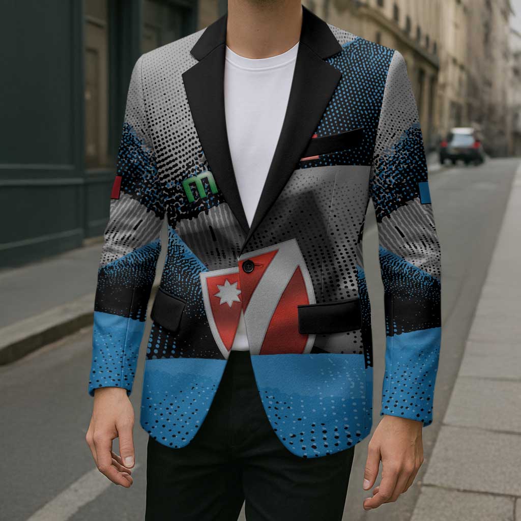 Personalized Italy Molise Blazer Coat Of Arms With Dynamic Dot Patterns