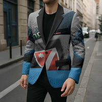 Personalized Italy Molise Blazer Coat Of Arms With Dynamic Dot Patterns