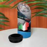 Personalized Italy Molise 4 in 1 Can Cooler Tumbler Coat Of Arms With Dynamic Dot Patterns