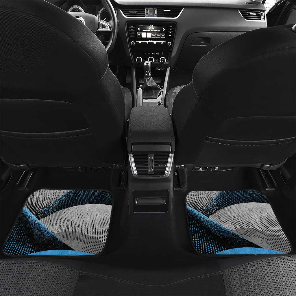 Personalized Italy Molise Car Mats Coat Of Arms With Dynamic Dot Patterns