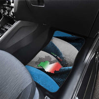 Personalized Italy Molise Car Mats Coat Of Arms With Dynamic Dot Patterns