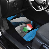 Personalized Italy Molise Car Mats Coat Of Arms With Dynamic Dot Patterns
