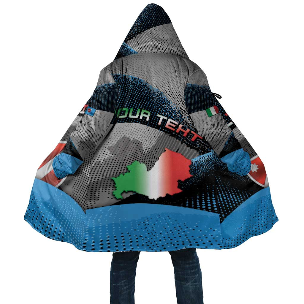 Personalized Italy Molise Cloak Coat Of Arms With Dynamic Dot Patterns