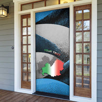 Personalized Italy Molise Door Cover Coat Of Arms With Dynamic Dot Patterns
