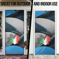 Personalized Italy Molise Door Cover Coat Of Arms With Dynamic Dot Patterns