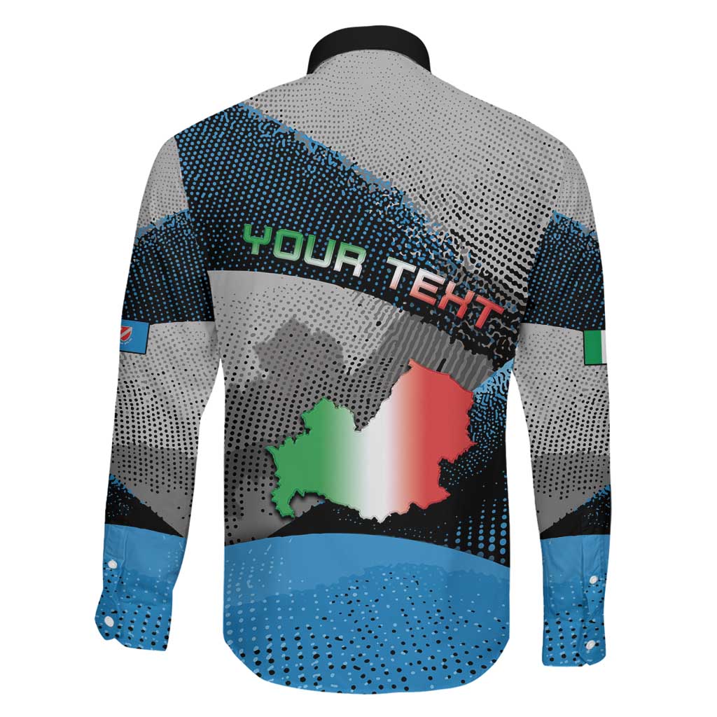 Personalized Italy Molise Family Matching Mermaid Dress and Hawaiian Shirt Coat Of Arms With Dynamic Dot Patterns