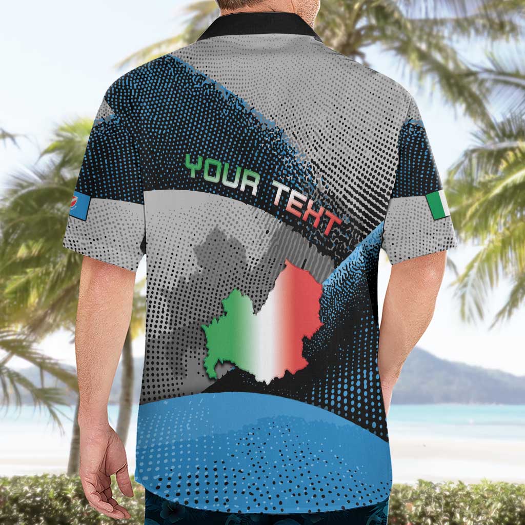 Personalized Italy Molise Hawaiian Shirt Coat Of Arms With Dynamic Dot Patterns