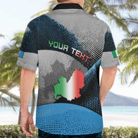 Personalized Italy Molise Hawaiian Shirt Coat Of Arms With Dynamic Dot Patterns