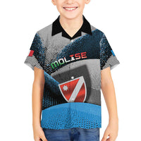 Personalized Italy Molise Hawaiian Shirt Coat Of Arms With Dynamic Dot Patterns