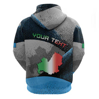 Personalized Italy Molise Hoodie Coat Of Arms With Dynamic Dot Patterns