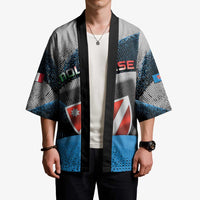 Personalized Italy Molise Kimono Coat Of Arms With Dynamic Dot Patterns