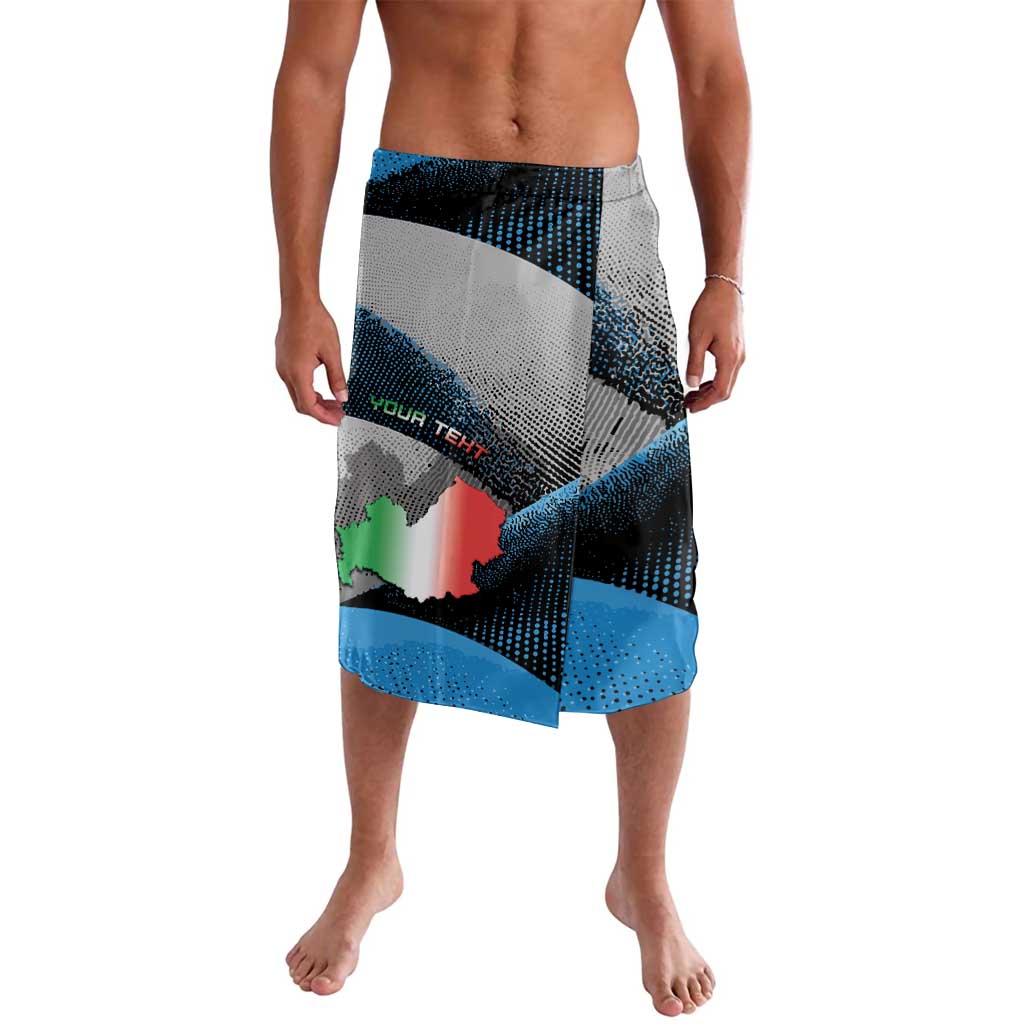 Personalized Italy Molise Lavalava Coat Of Arms With Dynamic Dot Patterns