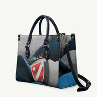 Italy Molise Leather Bag Coat Of Arms With Dynamic Dot Patterns