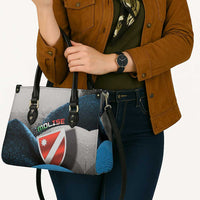 Italy Molise Leather Bag Coat Of Arms With Dynamic Dot Patterns