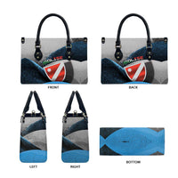 Italy Molise Leather Bag Coat Of Arms With Dynamic Dot Patterns