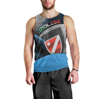 Personalized Italy Molise Men Tank Top Coat Of Arms With Dynamic Dot Patterns