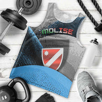 Personalized Italy Molise Men Tank Top Coat Of Arms With Dynamic Dot Patterns