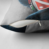 Italy Molise Pillow Cover Coat Of Arms With Dynamic Dot Patterns