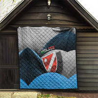 Italy Molise Quilt Coat Of Arms With Dynamic Dot Patterns