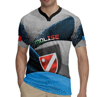 Personalized Italy Molise Rugby Jersey Coat Of Arms With Dynamic Dot Patterns