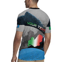 Personalized Italy Molise Rugby Jersey Coat Of Arms With Dynamic Dot Patterns
