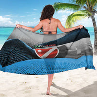 Italy Molise Sarong Coat Of Arms With Dynamic Dot Patterns