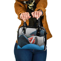 Italy Molise Shoulder Handbag Coat Of Arms With Dynamic Dot Patterns
