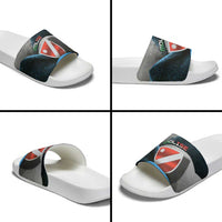 Italy Molise Slide Sandals Coat Of Arms With Dynamic Dot Patterns