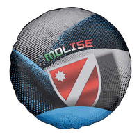 Italy Molise Spare Tire Cover Coat Of Arms With Dynamic Dot Patterns