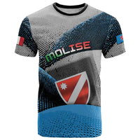 Personalized Italy Molise T Shirt Coat Of Arms With Dynamic Dot Patterns