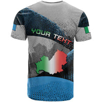Personalized Italy Molise T Shirt Coat Of Arms With Dynamic Dot Patterns