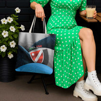 Italy Molise Tote Bag Coat Of Arms With Dynamic Dot Patterns