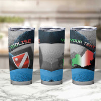 Personalized Italy Molise Tumbler Cup Coat Of Arms With Dynamic Dot Patterns