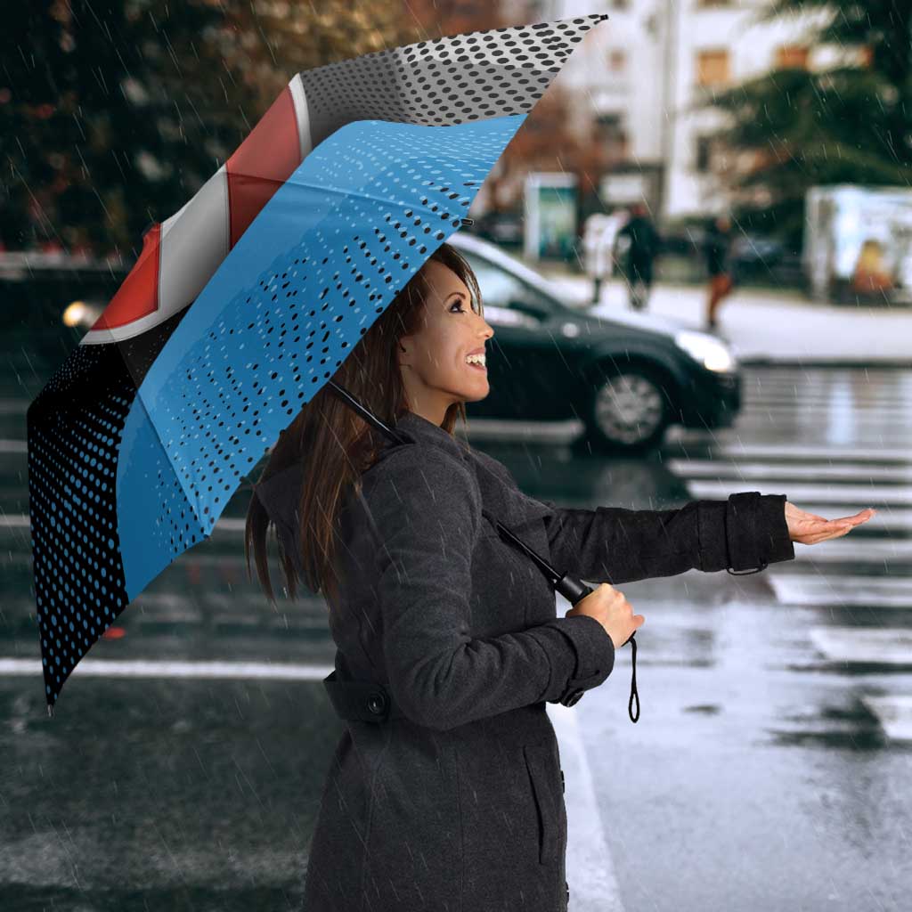 Italy Molise Umbrella Coat Of Arms With Dynamic Dot Patterns