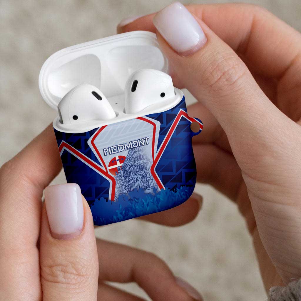 Italy Piedmont AirPods Case Capital Turin Urban Sketch