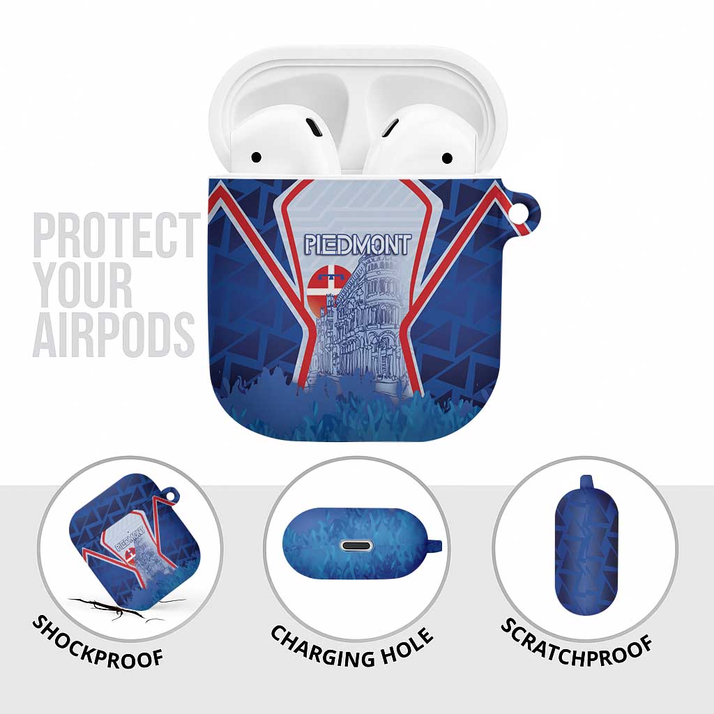 Italy Piedmont AirPods Case Capital Turin Urban Sketch