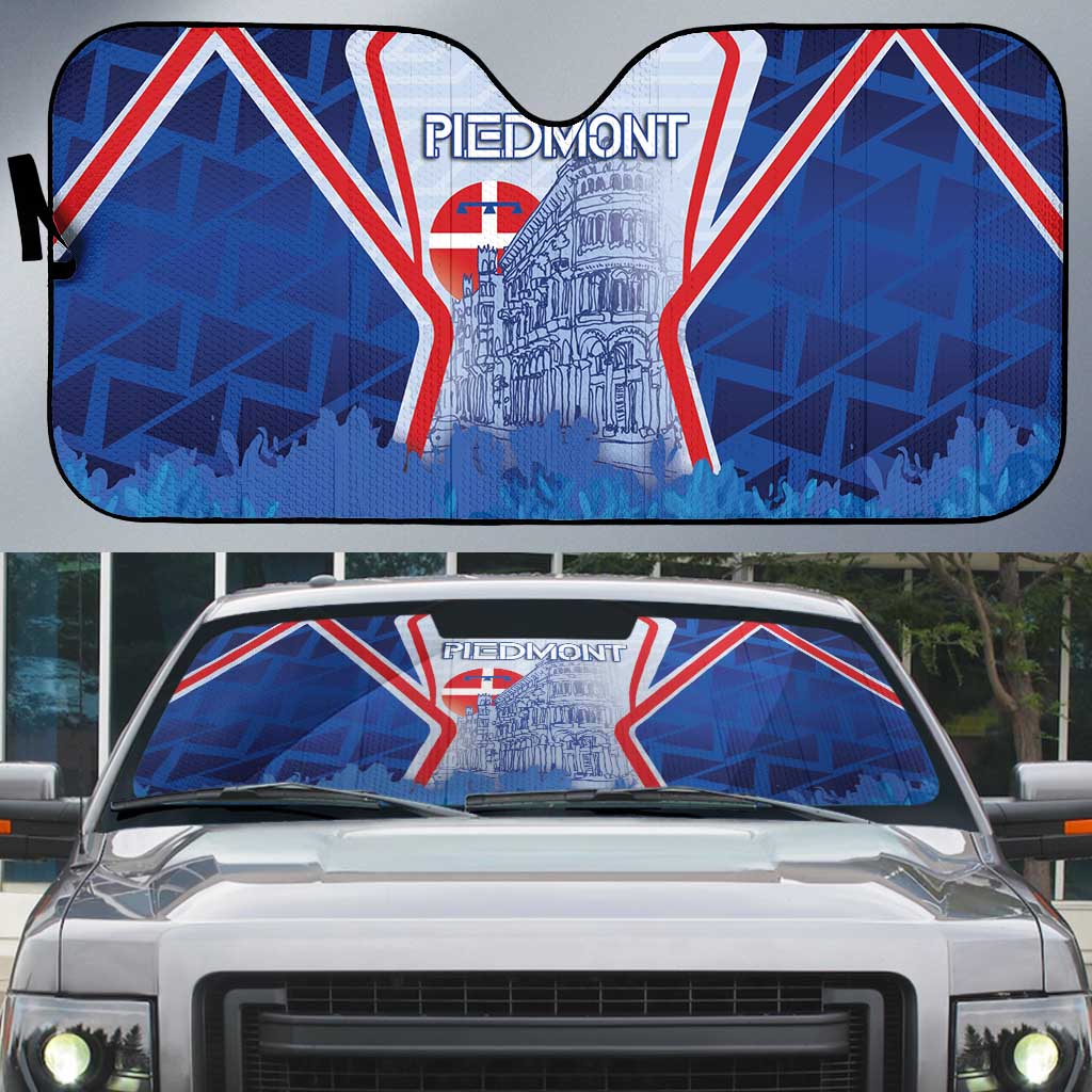 Italy Piedmont Auto Sun Shade Capital Turin Urban Sketch