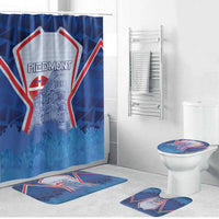 Italy Piedmont Bathroom Set Capital Turin Urban Sketch