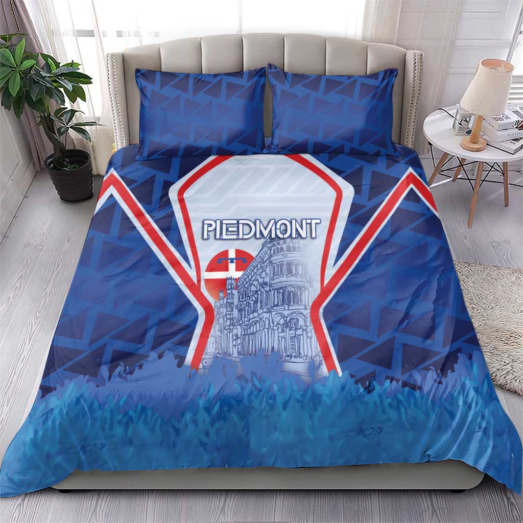 Italy Piedmont Bedding Set Capital Turin Urban Sketch