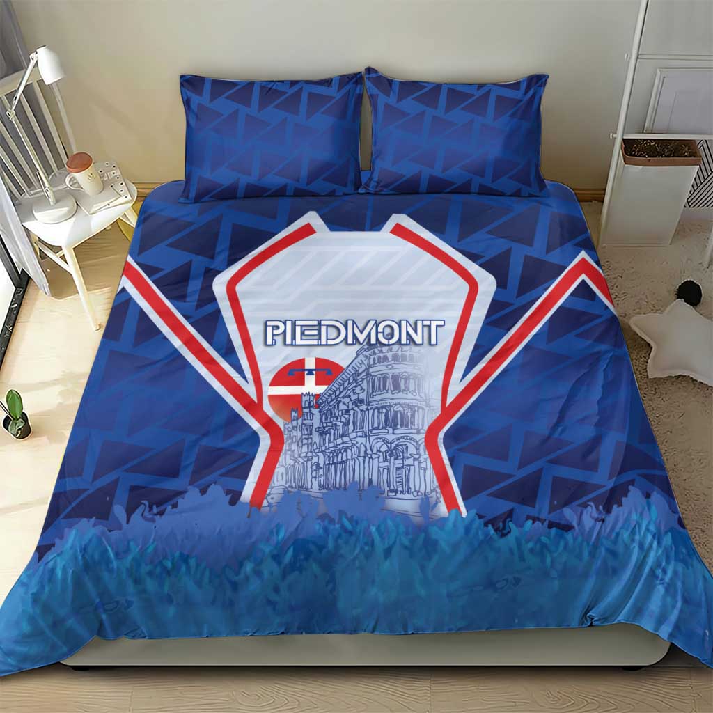 Italy Piedmont Bedding Set Capital Turin Urban Sketch