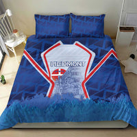 Italy Piedmont Bedding Set Capital Turin Urban Sketch