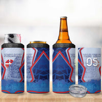 Custom Italy Piedmont 4 in 1 Can Cooler Tumbler Capital Turin Urban Sketch