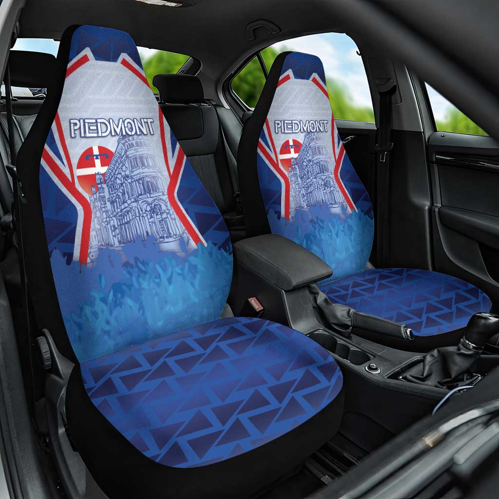 Italy Piedmont Car Seat Cover Capital Turin Urban Sketch