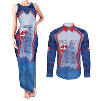 Custom Italy Piedmont Couples Matching Tank Maxi Dress and Long Sleeve Button Shirt Capital Turin Urban Sketch